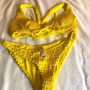 Itsy Bitsy Yellow Bikini